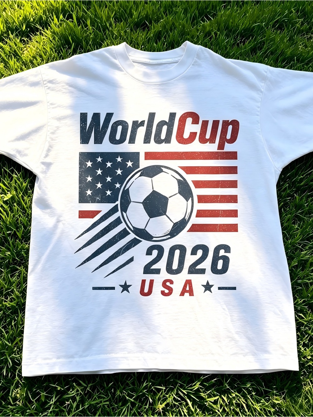 New Retro World Cup 2026 Trendy American Team Graphic Women Men T-shirt unisex